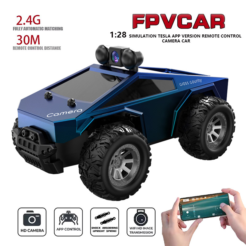 Drone Bike Rc - KF29 1:28 RCカー FPVカメラ付き Wifiリアルタイム伝送 高速オフロード