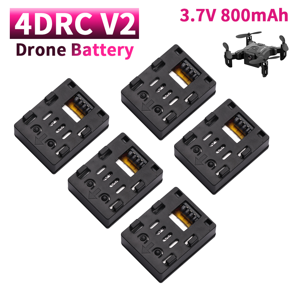 Drone Rc Mini - オリジナル 3.7V 4D-V2 RC ドローンバッテリー 4DRC