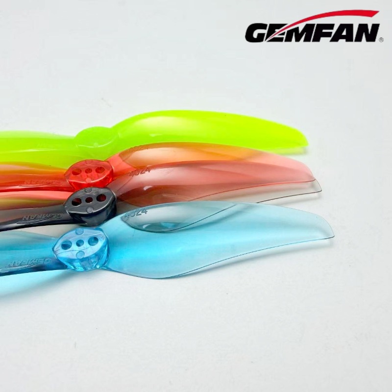 Analog Fpv Transmitter - 4ペア Gemfan Hurricane 4024 2ブレードプロペラ 1.5mm
