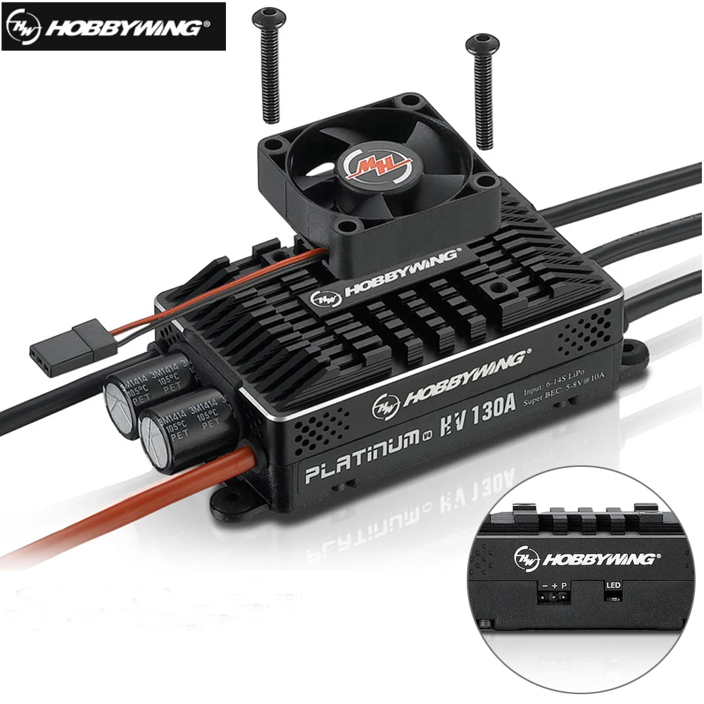 Drone Helicopter Rc - Hobbywing Platinum HV 130A SBEC V4