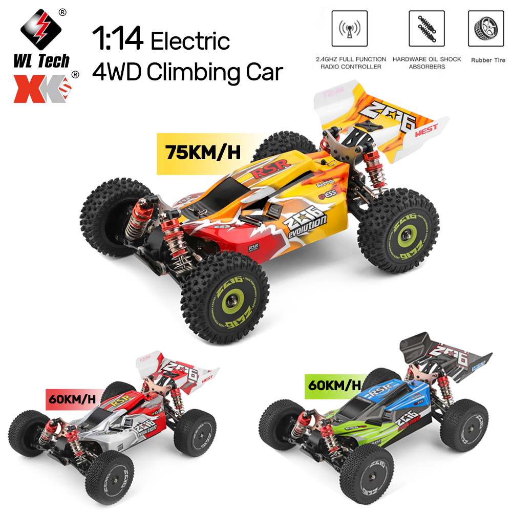 Drone Or Rc Car - WLtoys 144001 144010 4WD RCカー 60KM/H