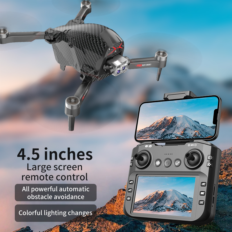 Analog Fpv Transmitter - CS26ドローン、1080P FPVデュアルカメラ、スクリーンリモコン、ブラシレスモーター搭載、最大飛行高度50m、飛行速度5m/s、離陸重量140g、360度回転機能付き ° 障害物回避機能、バッテリー2個