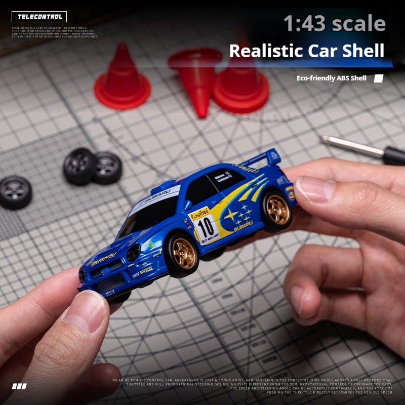 Rc Drift Car Kit - 新型1/43デスクトップミニRCリモコンカー ドリフトカー RX7 レーシングリモコン テーブルデコレーション JDM