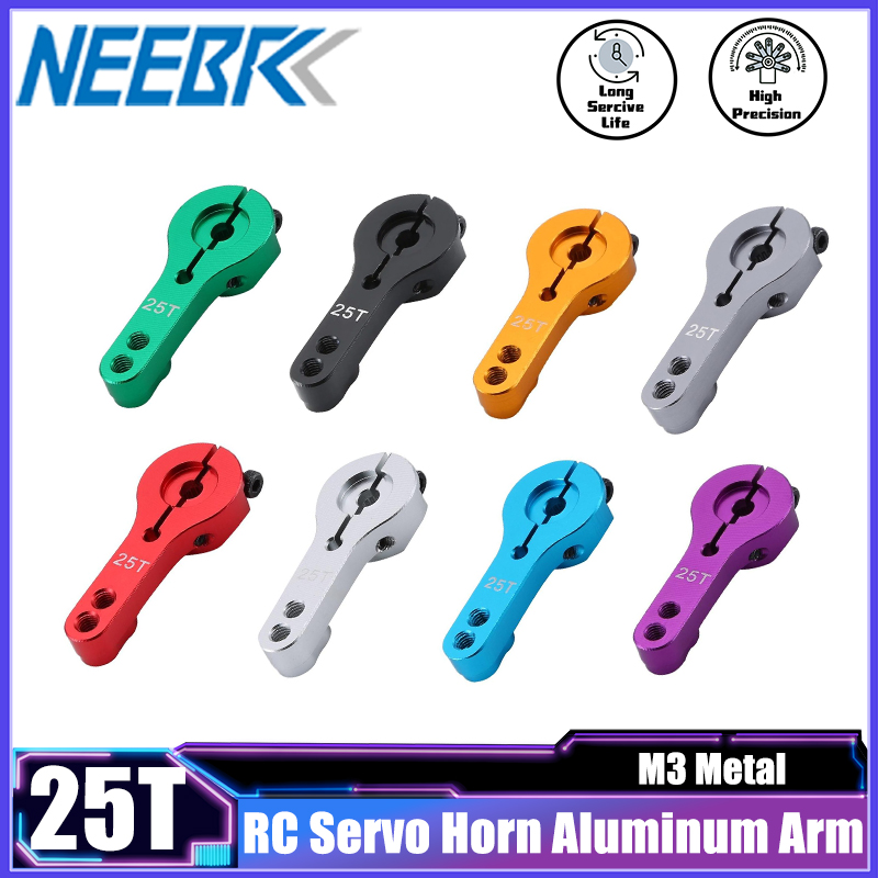 Drone Rc Parts - NEEBRC 25T RCサーボホーン アルミアームセット MG995 MG996R