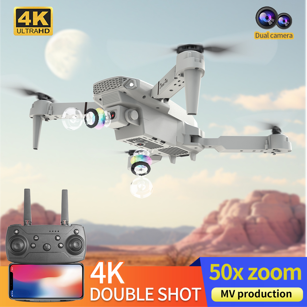 2026年新型 E88 プロ仕様 HD 4K RCドローン  - Drone E88 Rc Quadcopter のレビューと価格