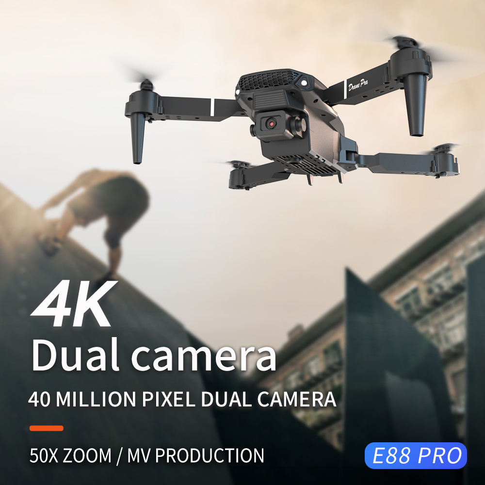 2026年新型 E88 プロ仕様 HD 4K RCドローン  - Drone E88 Rc Quadcopter のレビューと価格