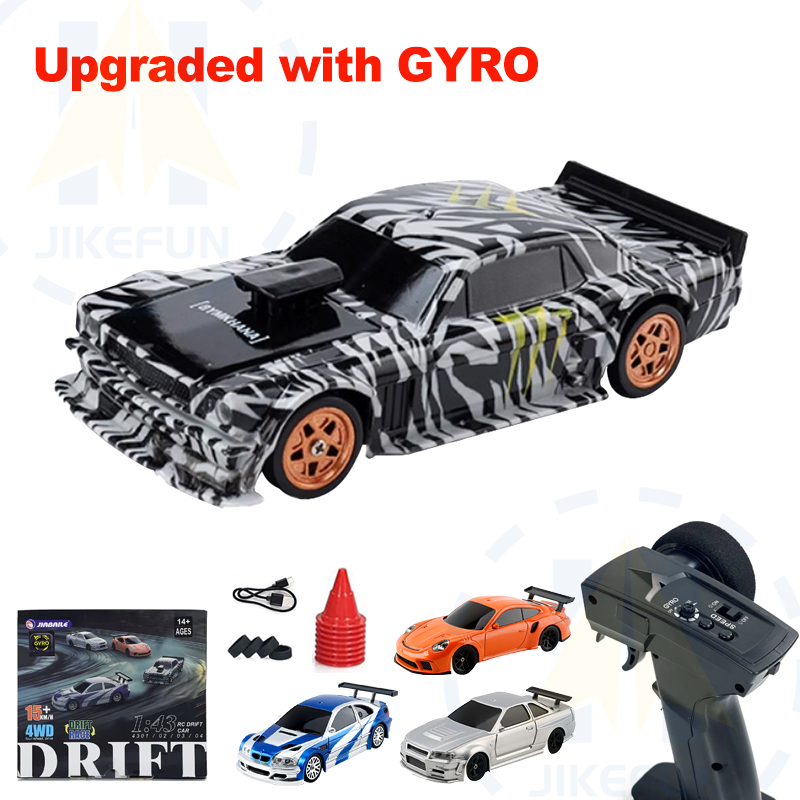 アップグレードされたジャイロ 1/43 RC ドリフトカーレ - Rc Drift Car Kit のレビューと価格