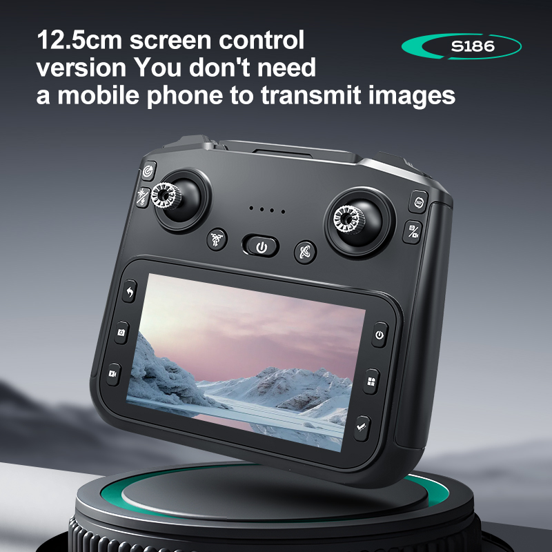 2025 S186 ドローン プロ仕様 4K HD デュアル - Drone Rc With Screen のレビューと価格
