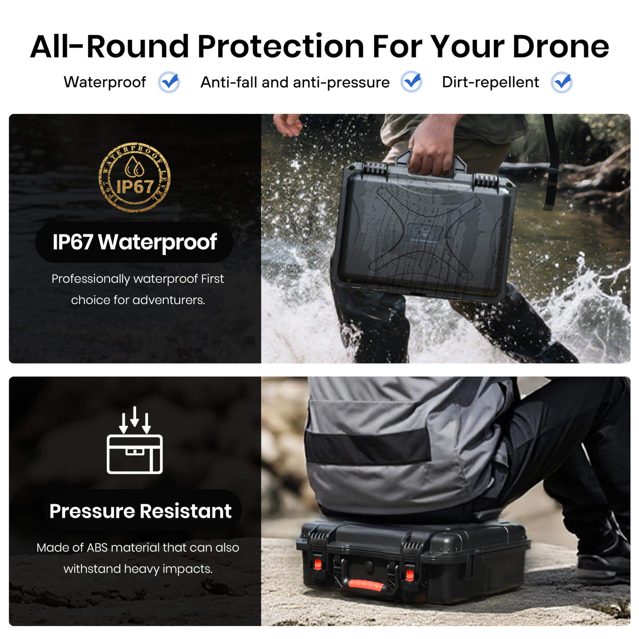 STARTRC PHOTO 防水ハードキャリングケース DJ - Drone Dji Rc Mini のレビューと価格