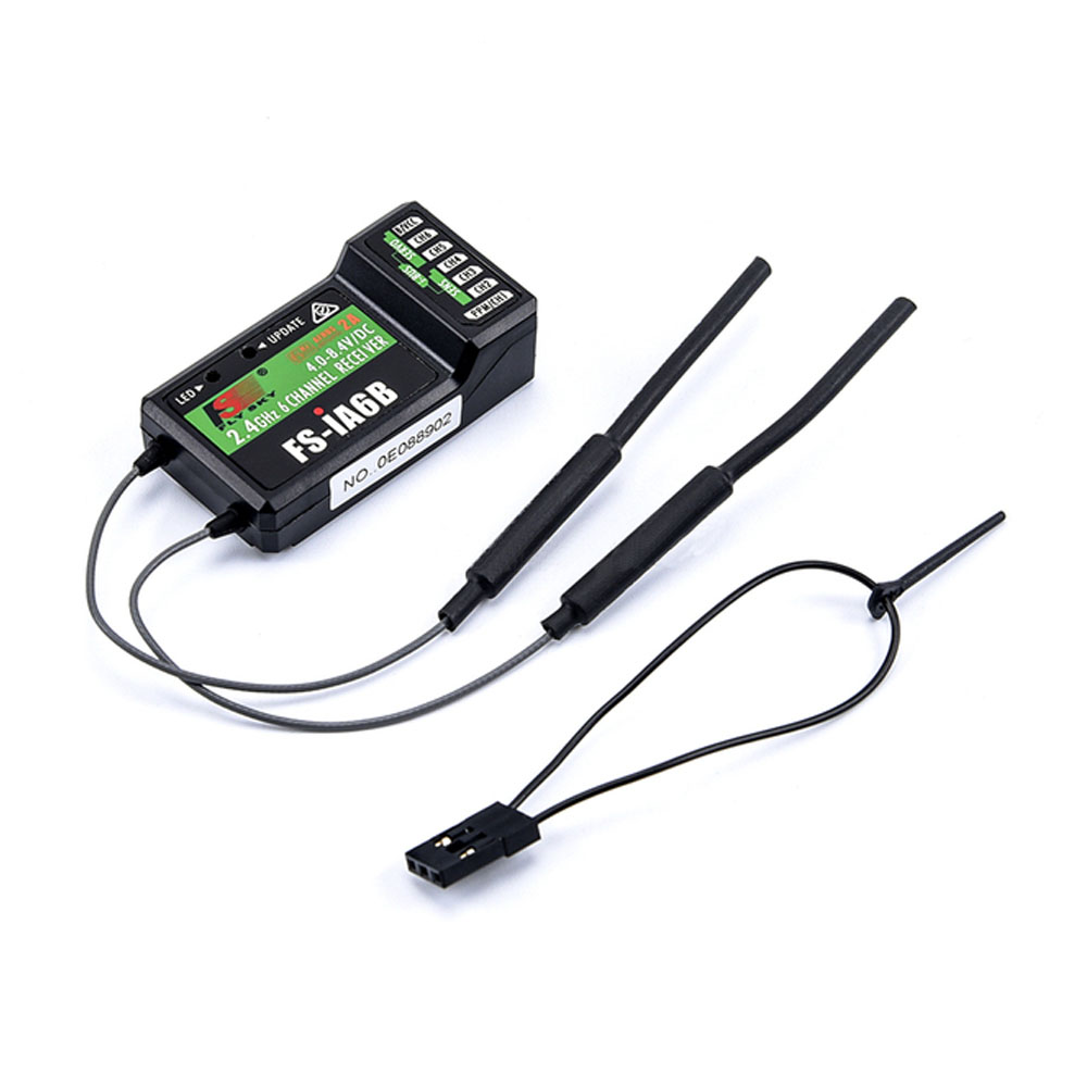 Flysky RC レシーバー FS-IA6 IA6B IA - Drone Rc Parts のレビューと価格