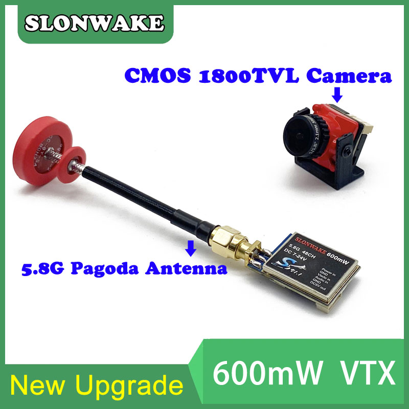 すぐに使える5.8G 48CH 600mWビデオ送信機とCm - Drone Rc Mini のレビューと価格