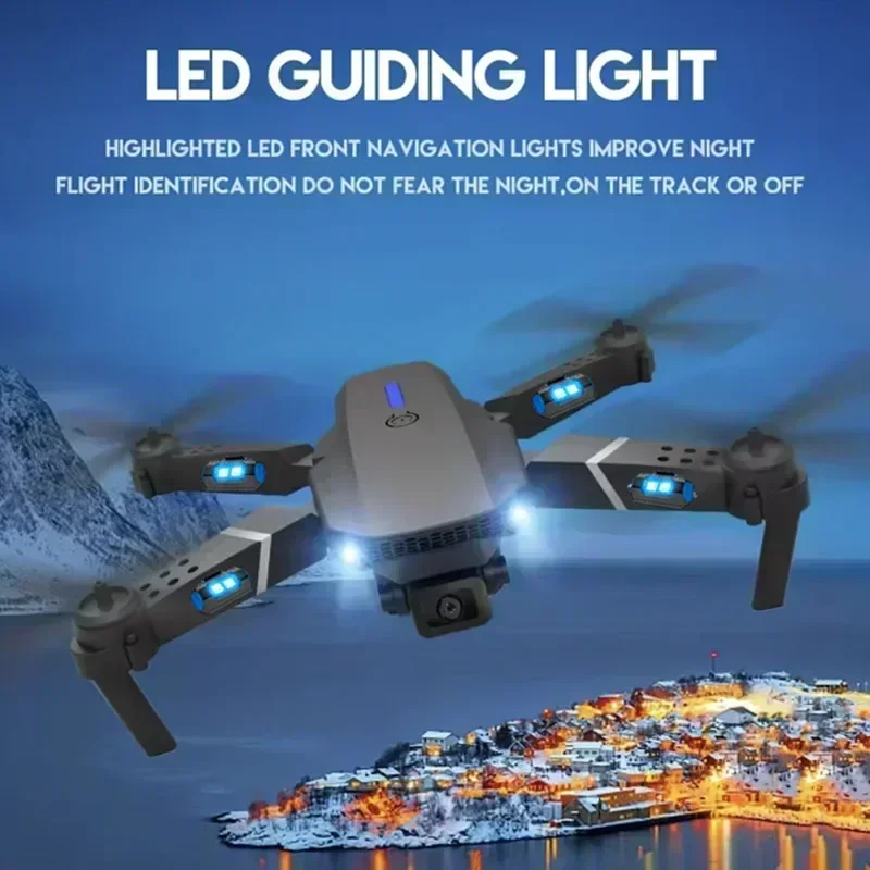 折りたたみ式クワッドコプター,e88プロ広角fpv,wifi - Drone E88 Rc Quadcopter のレビューと価格