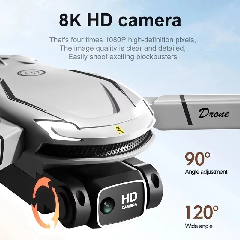 4KデュアルカメラHD空撮ドローン、スクリーン付き折りたたみ - Drone E88 Rc Quadcopter のレビューと価格