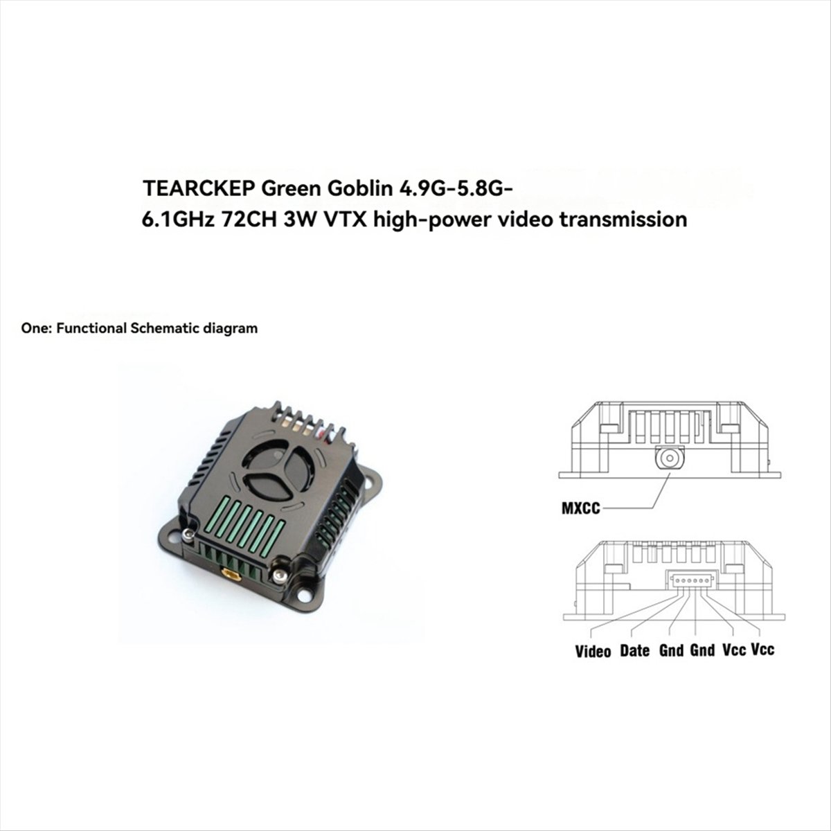 FPVトラバースマシン 4.9～6.1GHz 3Wアナログビ - Analog Fpv Transmitter のレビューと価格