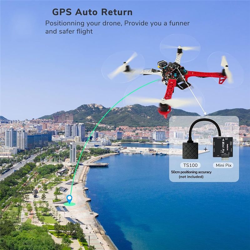 A49K-Radiolink Mini PIX フライトコン - Drone Rc Mini のレビューと価格