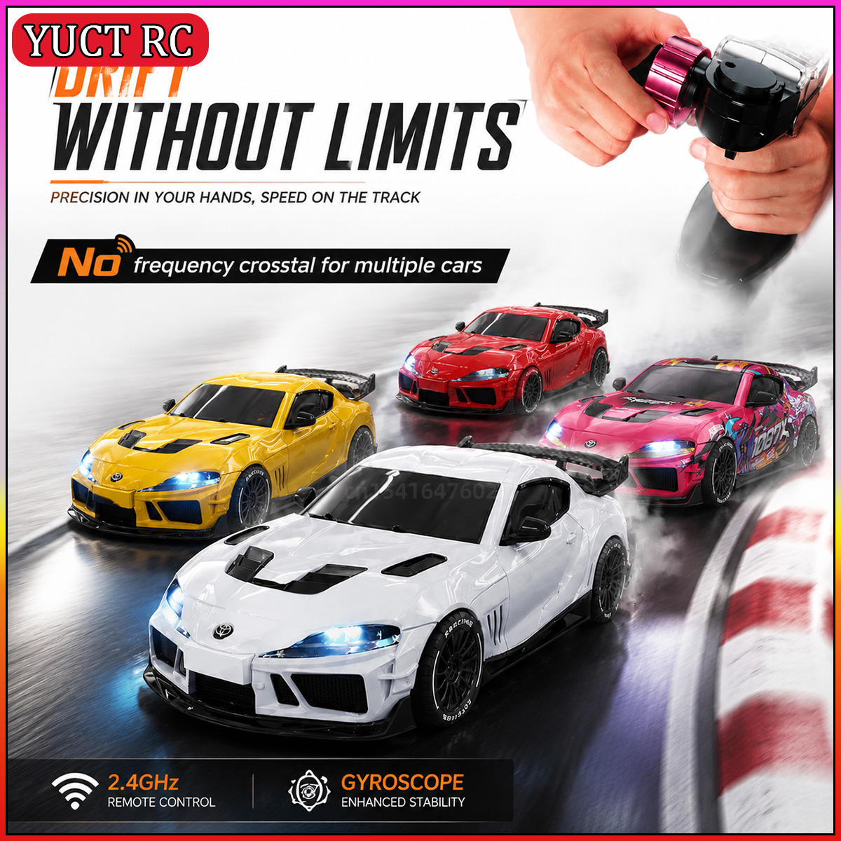 JXC SP4301 1087X スープラ 1/43 ミニR - Rc Drift Car Kit のレビューと価格