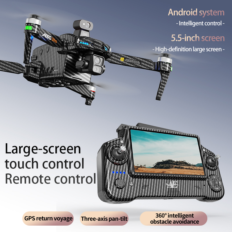 AE60 GPSドローン プロフェッショナル 8Kカメラ 3 - Drone Rc With Screen のレビューと価格