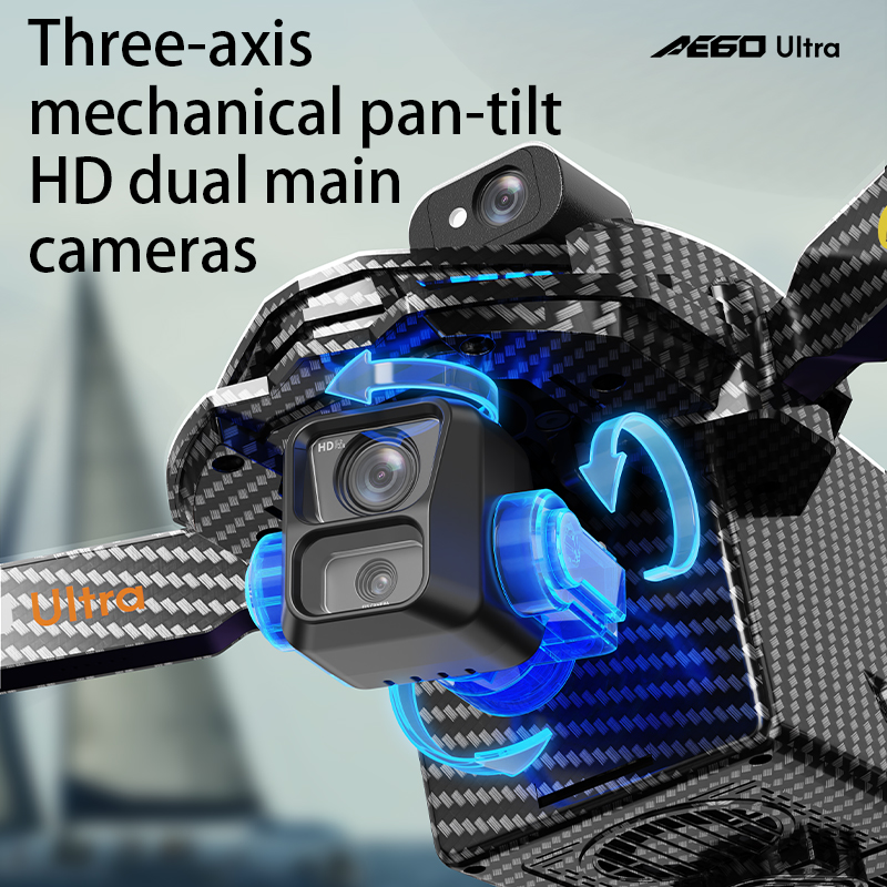 AE60 GPSドローン プロフェッショナル 8Kカメラ 3 - Drone Rc With Screen のレビューと価格