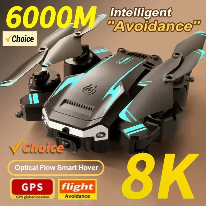 G6 Pro 8Kデュアルカメラドローン、5G GPS 5K - Analog Fpv Transmitter のレビューと価格
