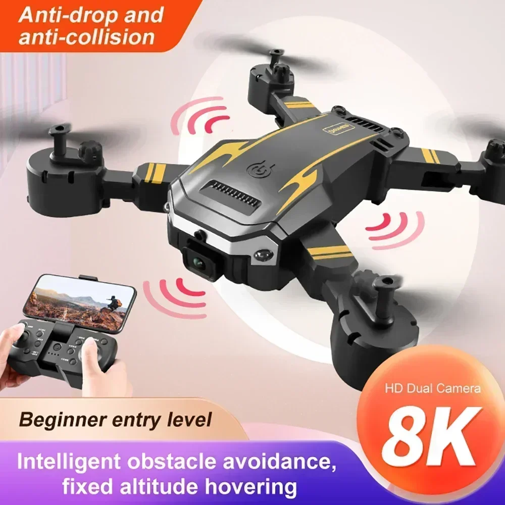 G6 Pro 8Kデュアルカメラドローン、5G GPS 5K - Analog Fpv Transmitter のレビューと価格