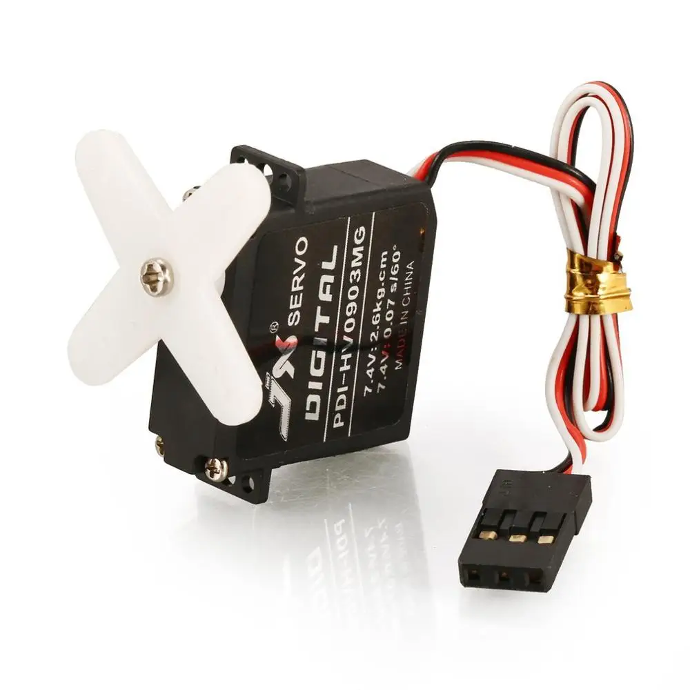 JX PDI-HV0903MG 2.6KG マイクロコアレス - Drone Motor Rc Car のレビューと価格