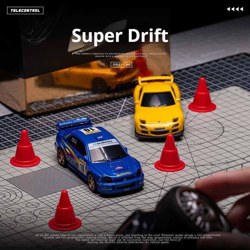 新型1/43デスクトップミニRCリモコンカー ドリフトカー  - Rc Drift Car Kit のレビューと価格