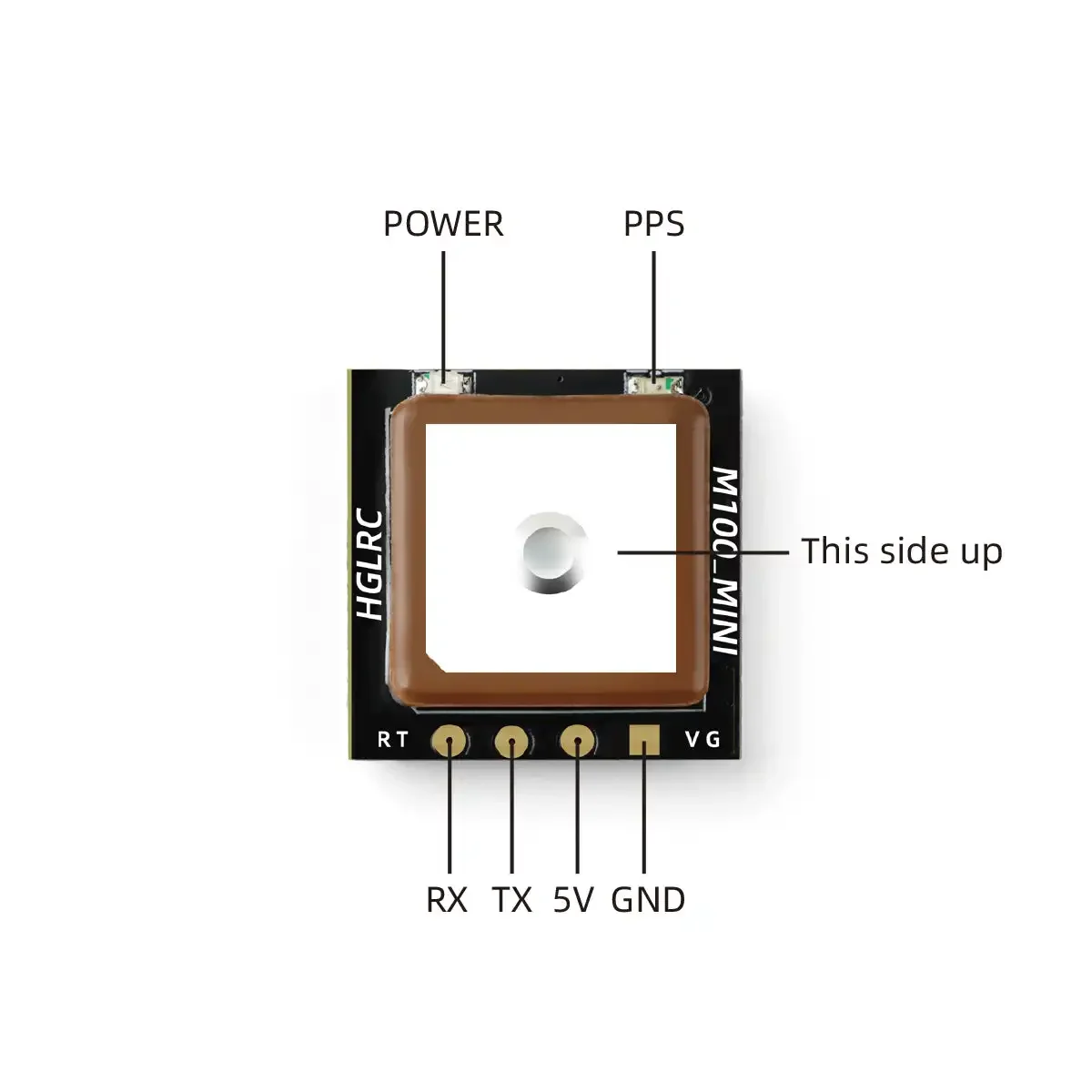 HGLRC M100 ミニ GPS モジュール M10 UB - Drone Rc Parts のレビューと価格