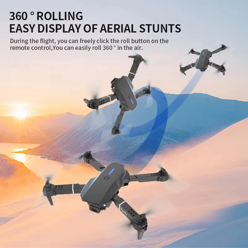 2026年新型E88ドローン 8K HDカメラ搭載 空撮 5 - Drone E88 Rc Quadcopter のレビューと価格