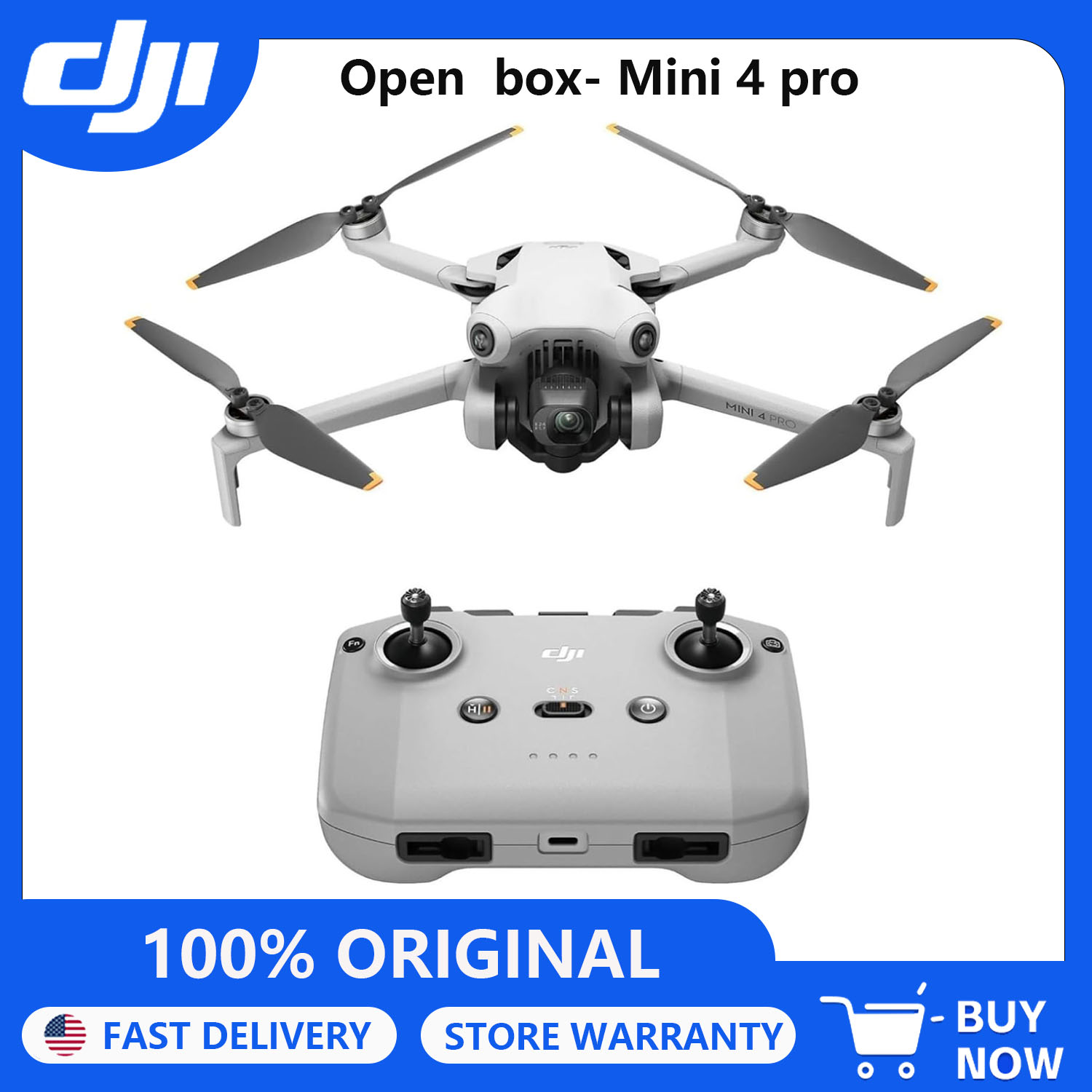 開封済み-DJI ドローン Mini 4 Pro (DJI  - Drone Dji Rc Mini のレビューと価格