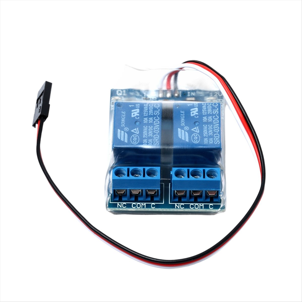 A49T 5V 10A 2チャンネル産業用PWMリレーモジュ - Drone Two Rc Way のレビューと価格