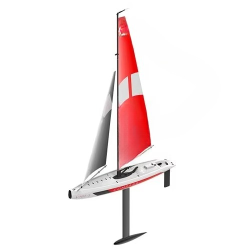 リモコン式帆船 無動力コンパス競技船 650mm 船舶模型  - Rc Boat のレビューと価格
