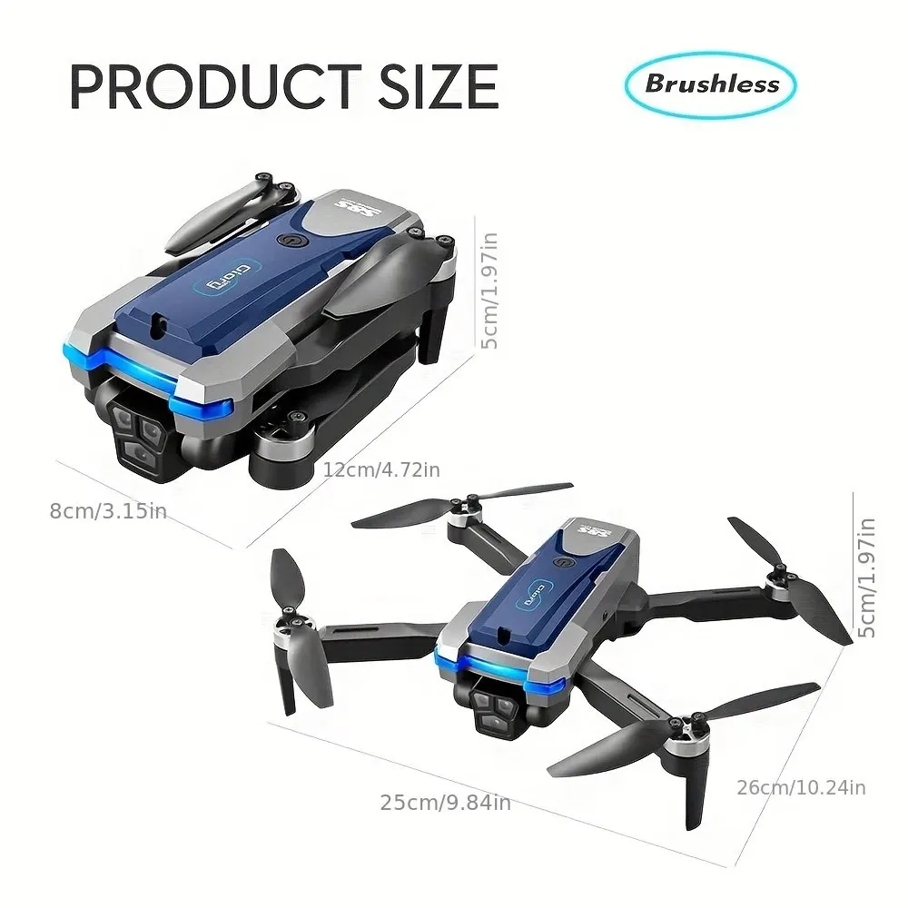 折りたたみ式リモートコントロールドローンRCS8S GPS, - Drone Kf Rc のレビューと価格