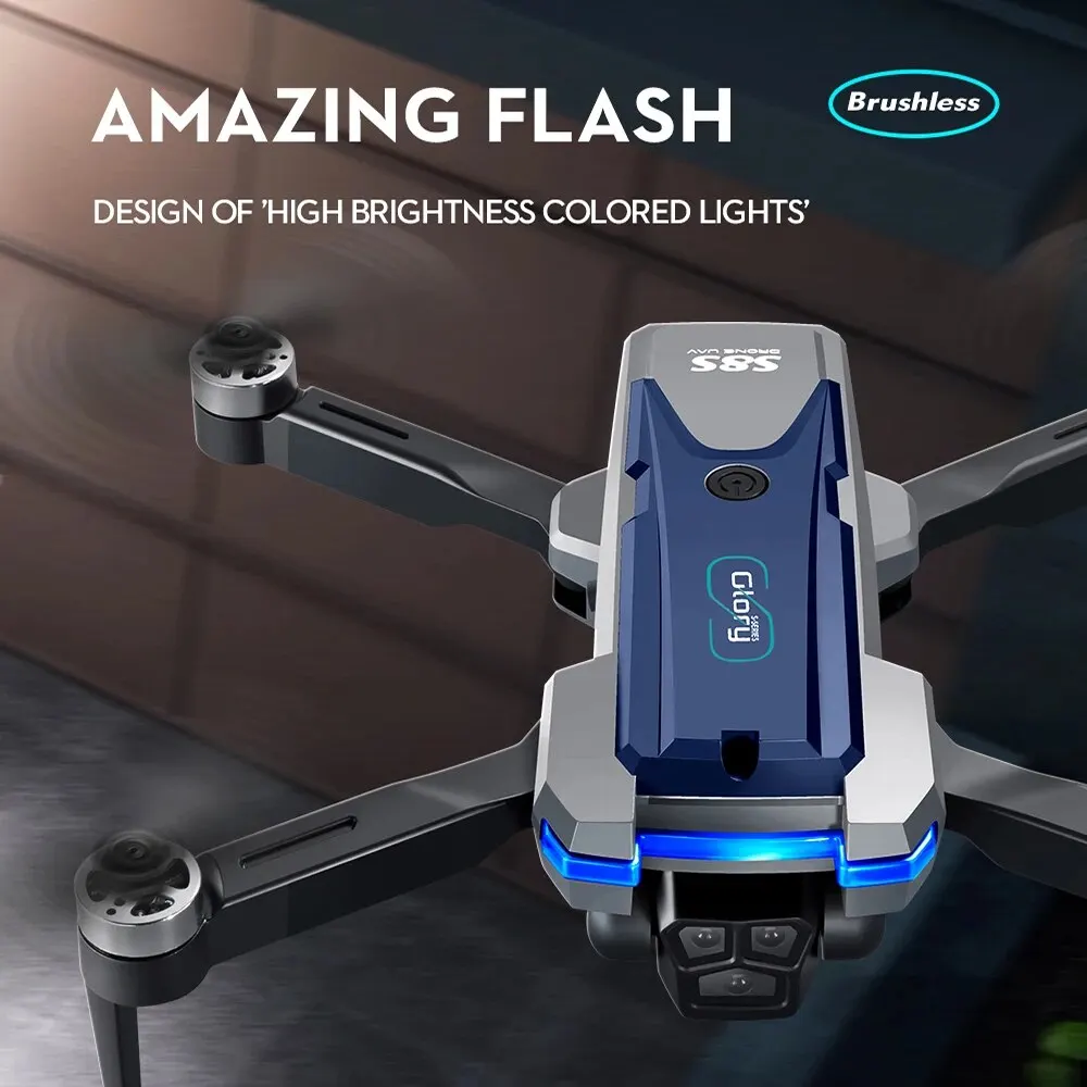 折りたたみ式リモートコントロールドローンRCS8S GPS, - Drone Kf Rc のレビューと価格