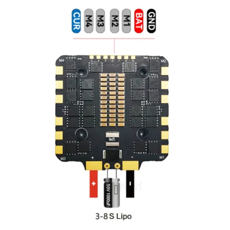 BLS 100A 4-in-1 ESC FPV ブラシレスE - Drone Rc Parts のレビューと価格