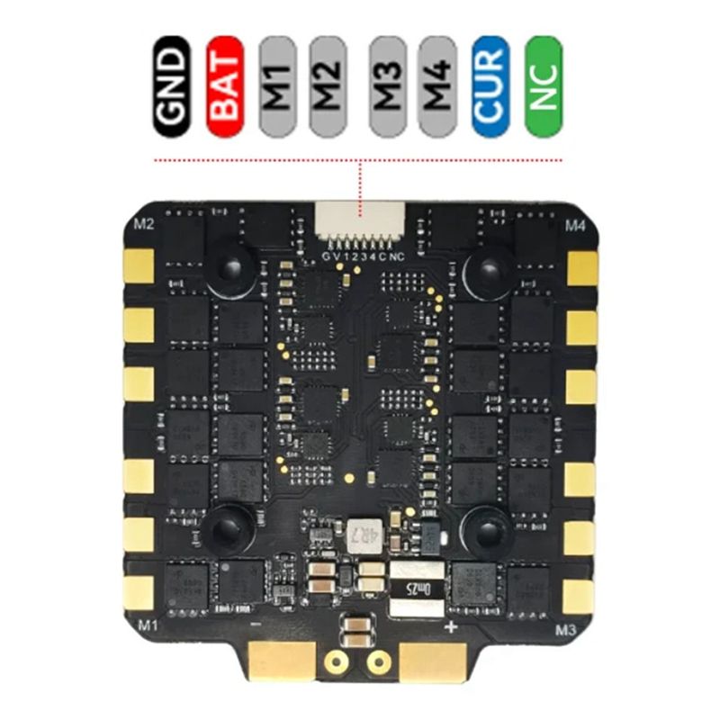 BLS 100A 4-in-1 ESC FPV ブラシレスE - Drone Rc Parts のレビューと価格